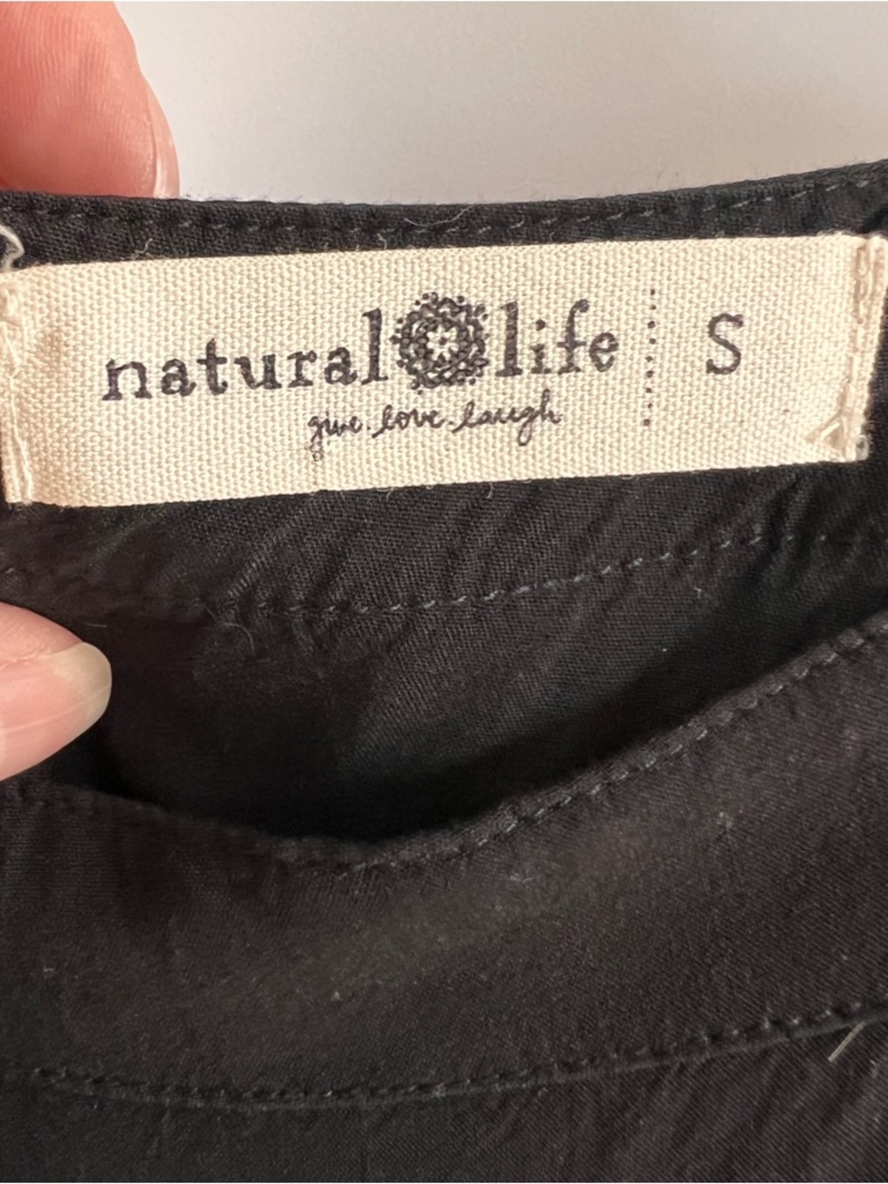 NATURAL LIFE Patty Side Slit Maxi Sundress Size Small Medium - Picture 6 of 7